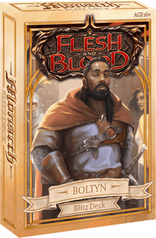 UITVERKOOP Flesh and Blood Monarch is een standalone boosterset van 307 kaarten die 4 nieuwe helden met gloednieuwe vaardigheden brengt voor het conflict tussen licht en donker.Een Blitz deck is een direct speelbaar heldendeck voor Flesh and Blood. Elk Bl