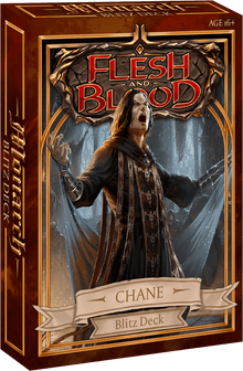UITVERKOOP Flesh and Blood Monarch is een standalone boosterset van 307 kaarten die 4 nieuwe helden met gloednieuwe vaardigheden brengt voor het conflict tussen licht en donker.Een Blitz deck is een direct speelbaar heldendeck voor Flesh and Blood. Elk Bl