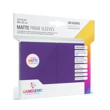 Accessoires Deze paarse Matte Sleeves bieden een hoogwaardige bescherming voor standaard formaat kaarten van maximaal 64x89mm.