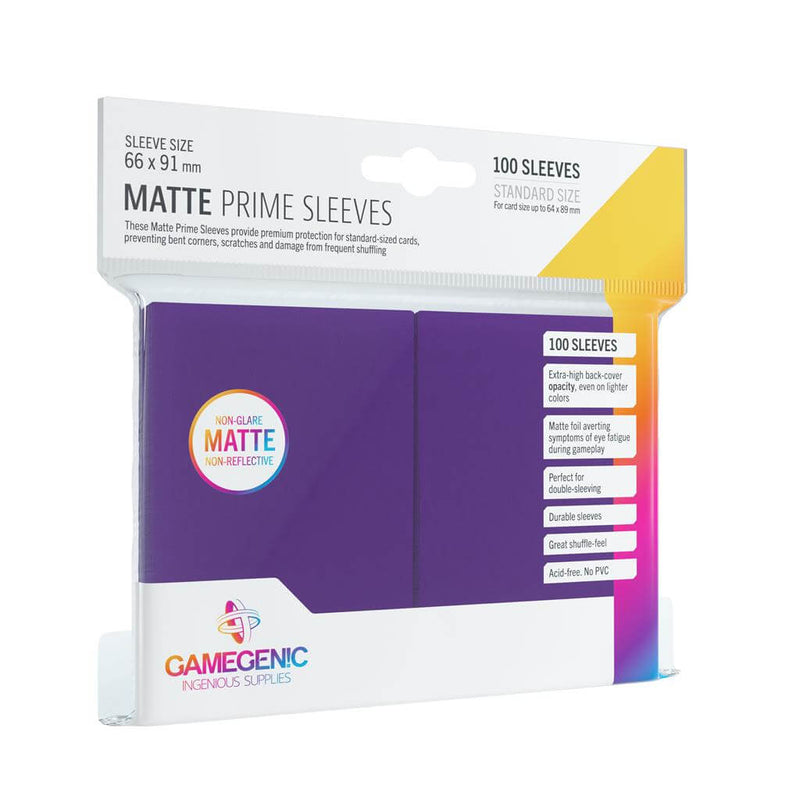 Wil jij een Accessoires GameGenic SLEEVES Pack Matte Prime Purple (100) kopen? Wij hebben een groot assortiment aan Accessoires producten! Betaal gelijk of achteraf.