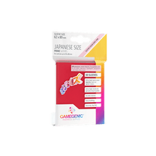 Accessoires The Japanese Size Prime Sleeves are 62 x 89 mm in size. They are ideal for card games like Yu-Gi-Oh!TM, NarutoTM, Cardfight!! VanguardTM and many others. These Japanese-Sized sleeves not only offer great protection for game cards. They also pr