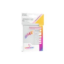 Accessoires The Japanese Size Prime Sleeves are 62 x 89 mm in size. They are ideal for card games like Yu-Gi-Oh!TM, NarutoTM, Cardfight!! VanguardTM and many others. These Japanese-Sized sleeves not only offer great protection for game cards. They also pr