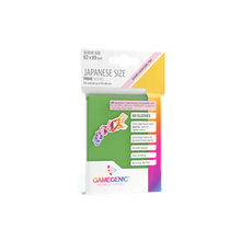 Accessoires The Japanese Size Prime Sleeves are 62 x 89 mm in size. They are ideal for card games like Yu-Gi-Oh!TM, NarutoTM, Cardfight!! VanguardTM and many others. These Japanese-Sized sleeves not only offer great protection for game cards. They also pr