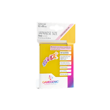 Accessoires The Japanese Size Prime Sleeves are 62 x 89 mm in size. They are ideal for card games like Yu-Gi-Oh!TM, NarutoTM, Cardfight!! VanguardTM and many others. These Japanese-Sized sleeves not only offer great protection for game cards. They also pr