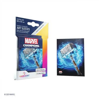 Wil jij een Accessoires SLEEVES Marvel Champions - Thor (50+1) kopen? Wij hebben een groot assortiment aan Accessoires producten! Betaal gelijk of achteraf.