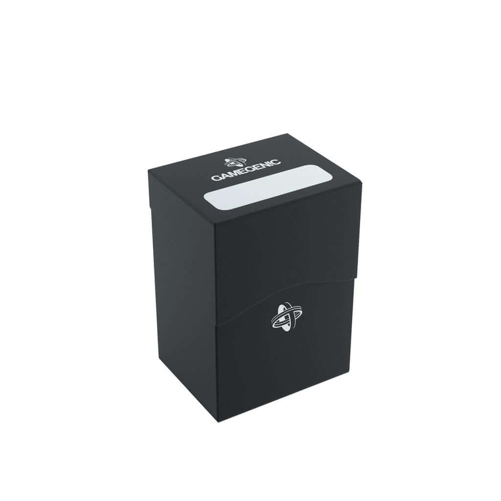 Accessoires Zwarte, casual deckbox die geschikt is voor het beschermen en opbergen van maximaal 80 kaarten met dubbele sleeves.