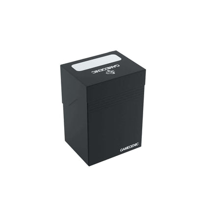 Accessoires Zwarte, casual deckbox die geschikt is voor het beschermen en opbergen van maximaal 80 kaarten met dubbele sleeves.