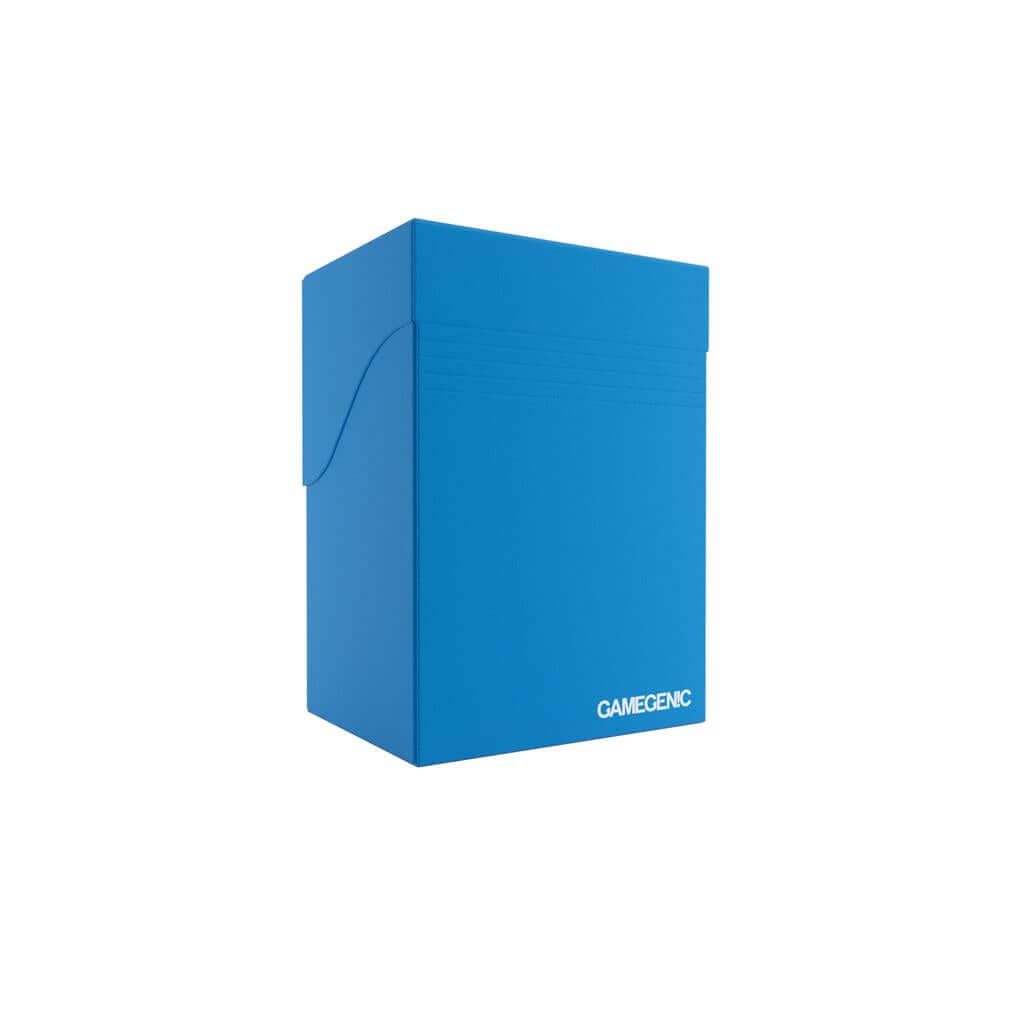 Accessoires Blauwe, casual deckbox die geschikt is voor het beschermen en opbergen van maximaal 80 kaarten met dubbele sleeves.
