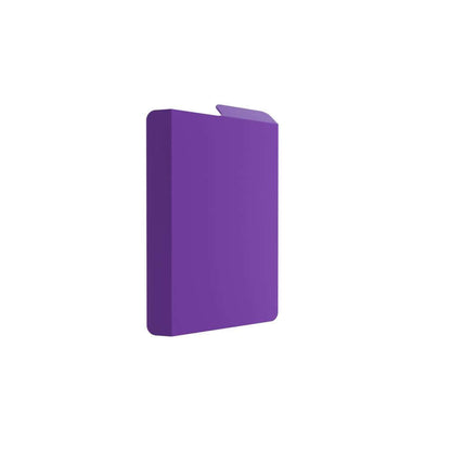 Accessoires Paarse, casual deckbox die geschikt is voor het beschermen en opbergen van maximaal 80 kaarten met dubbele sleeves.
