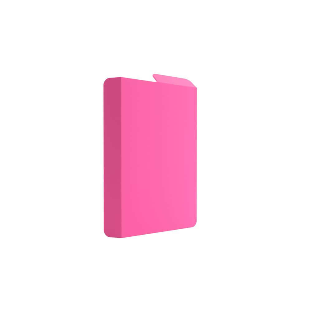 Accessoires Roze, casual deckbox die geschikt is voor het beschermen en opbergen van maximaal 80 kaarten met dubbele sleeves.