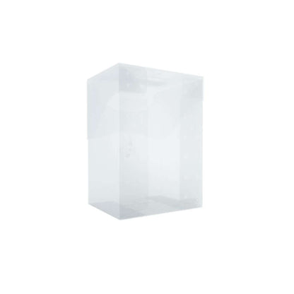 Accessoires Transparante, casual deckbox die geschikt is voor het beschermen en opbergen van maximaal 80 kaarten met dubbele sleeves.