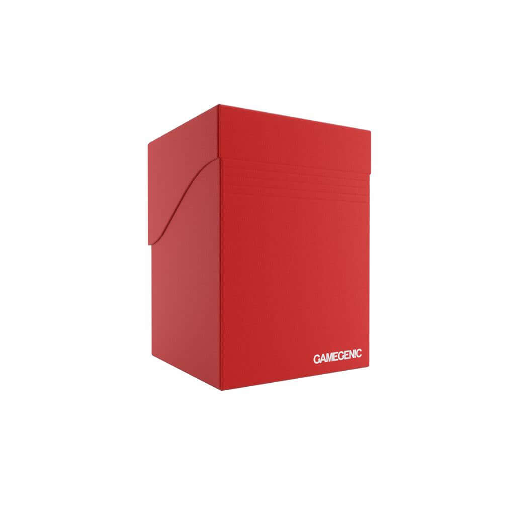 Accessoires Rode, casual deckbox die geschikt is voor het beschermen en opbergen van maximaal 100 kaarten met dubbele sleeves.