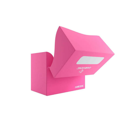 Accessoires Roze, casual sideloading deckbox die geschikt is voor het beschermen en opbergen van maximaal 80 kaarten met dubbele sleeves.