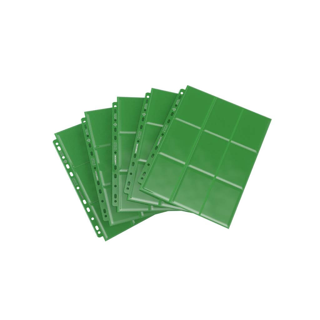 GameGenic Sideloading 18-Pocket Pages Display Green (50)