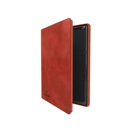 Accessoires Dit rode Zip-Up album is met een rits te openen en sluiten en is voorzien van 20 sideloading 18-Pocket pagina's voor een totale capaciteit van 360 kaarten (zelfs met dubbele sleeves).