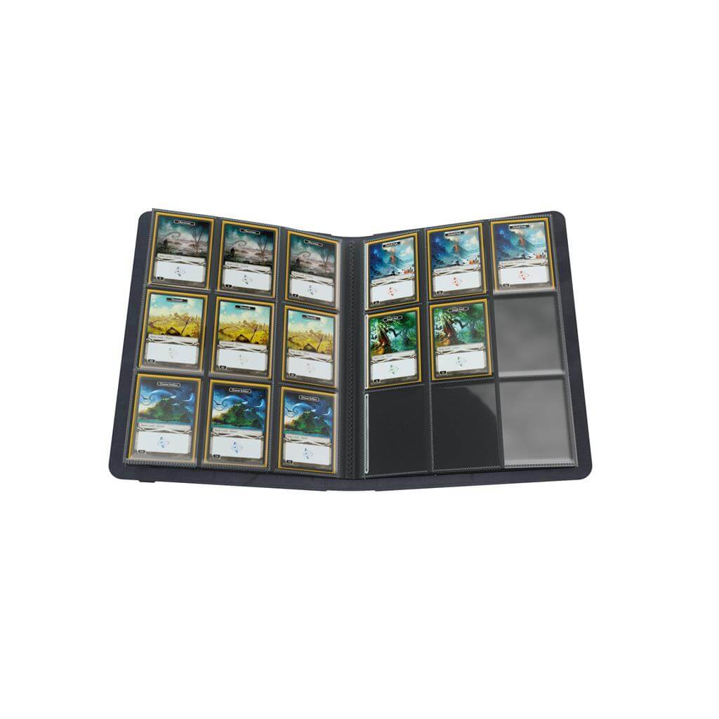 Accessoires Dit zwarte Prime album is voorzien van 20 sideloading 18-Pocket pagina's voor een totale capaciteit van 360 kaarten (zelfs met dubbele sleeves).