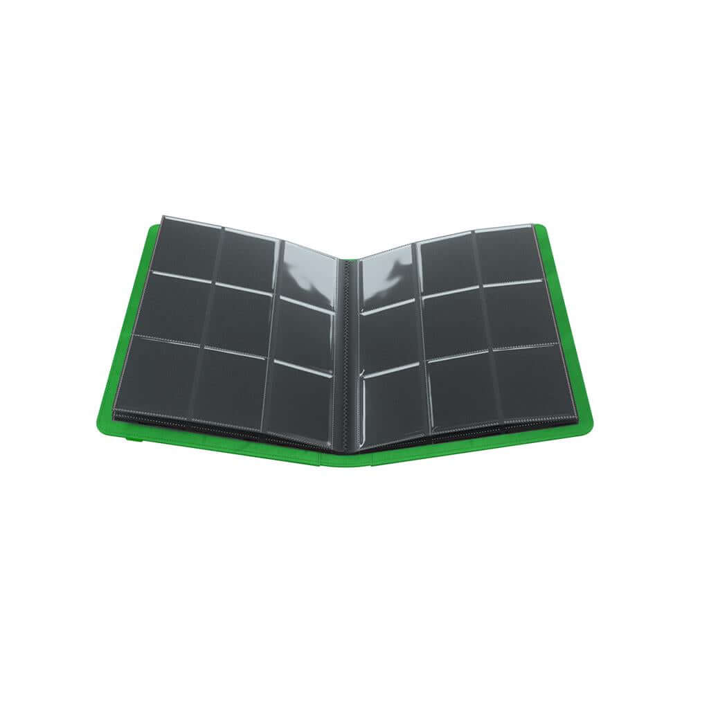 Accessoires Dit groene Prime album is voorzien van 20 sideloading 18-Pocket pagina's voor een totale capaciteit van 360 kaarten (zelfs met dubbele sleeves).