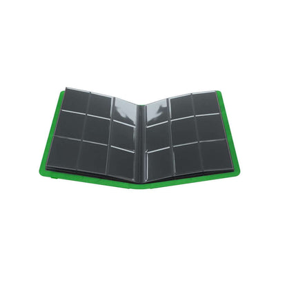 Accessoires Dit groene Prime album is voorzien van 20 sideloading 18-Pocket pagina's voor een totale capaciteit van 360 kaarten (zelfs met dubbele sleeves).