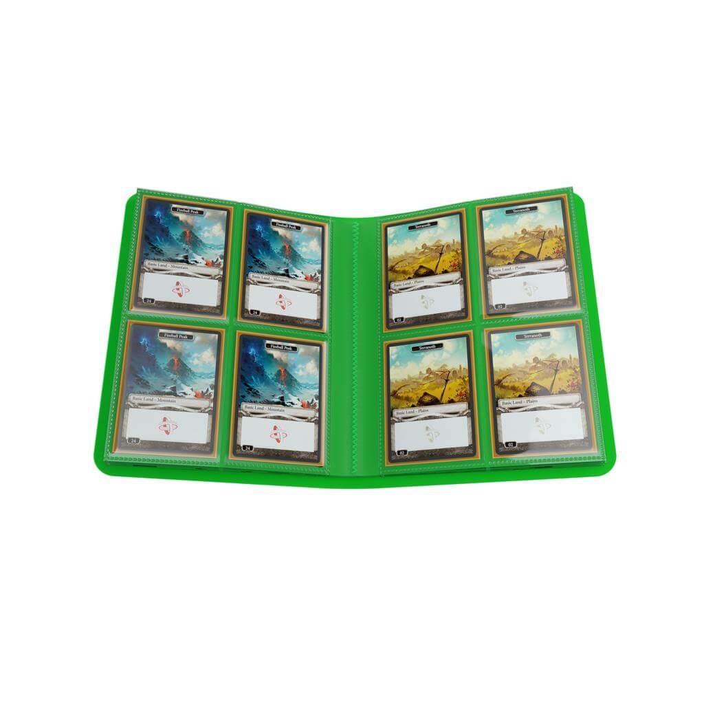 Accessoires Dit groene Casual album is voorzien van 20 sideloading 8-Pocket pagina's voor een totale capaciteit van 160 kaarten (zelfs met dubbele sleeves).