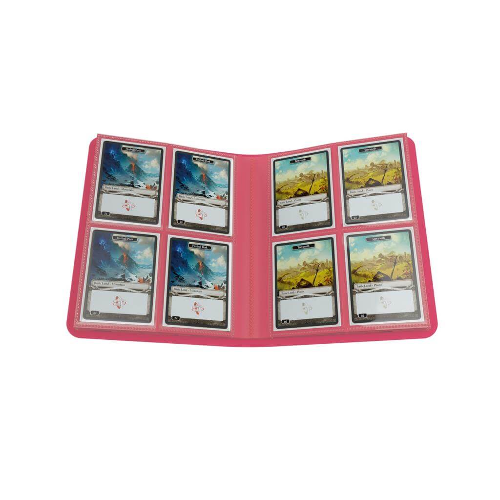 Accessoires Dit roze Casual album is voorzien van 20 sideloading 8-Pocket pagina's voor een totale capaciteit van 160 kaarten (zelfs met dubbele sleeves).