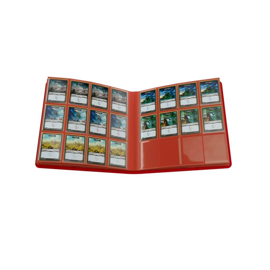 Accessoires Dit rode Casual album is voorzien van 20 sideloading 24-Pocket pagina's voor een totale capaciteit van 480 kaarten (zelfs met dubbele sleeves).