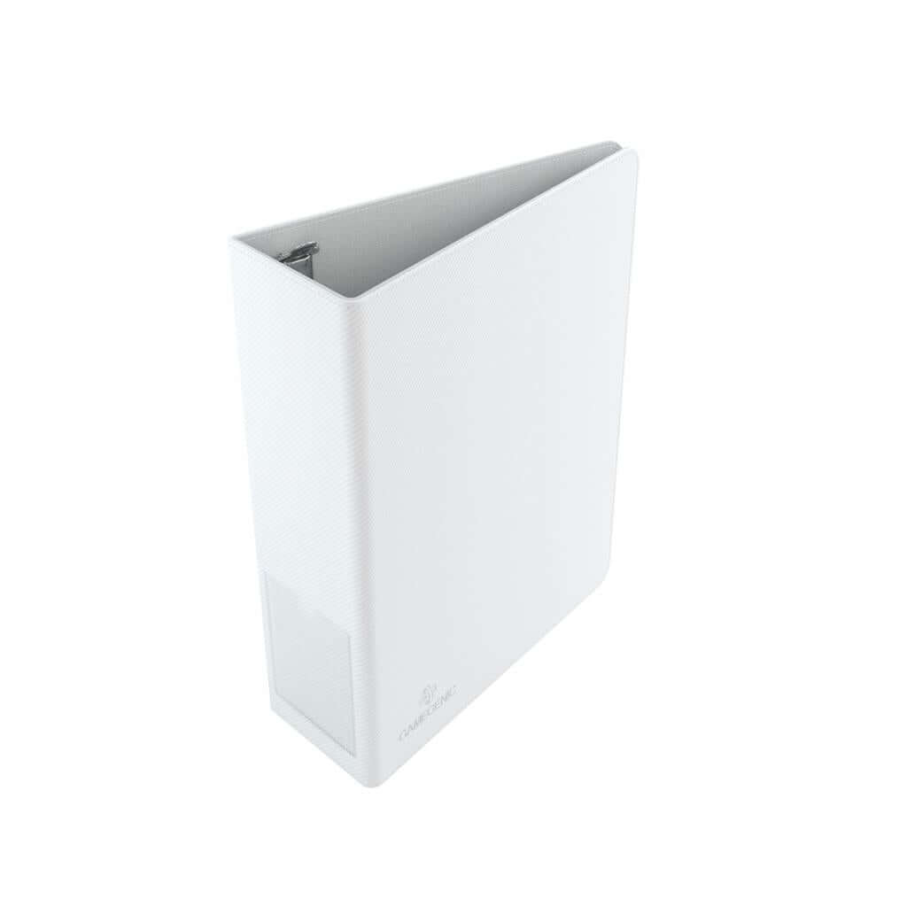 Accessoires Witte ringbandmap met 3 sterke ringen voor zowel 18-pocket als 9-pocket pagina's.