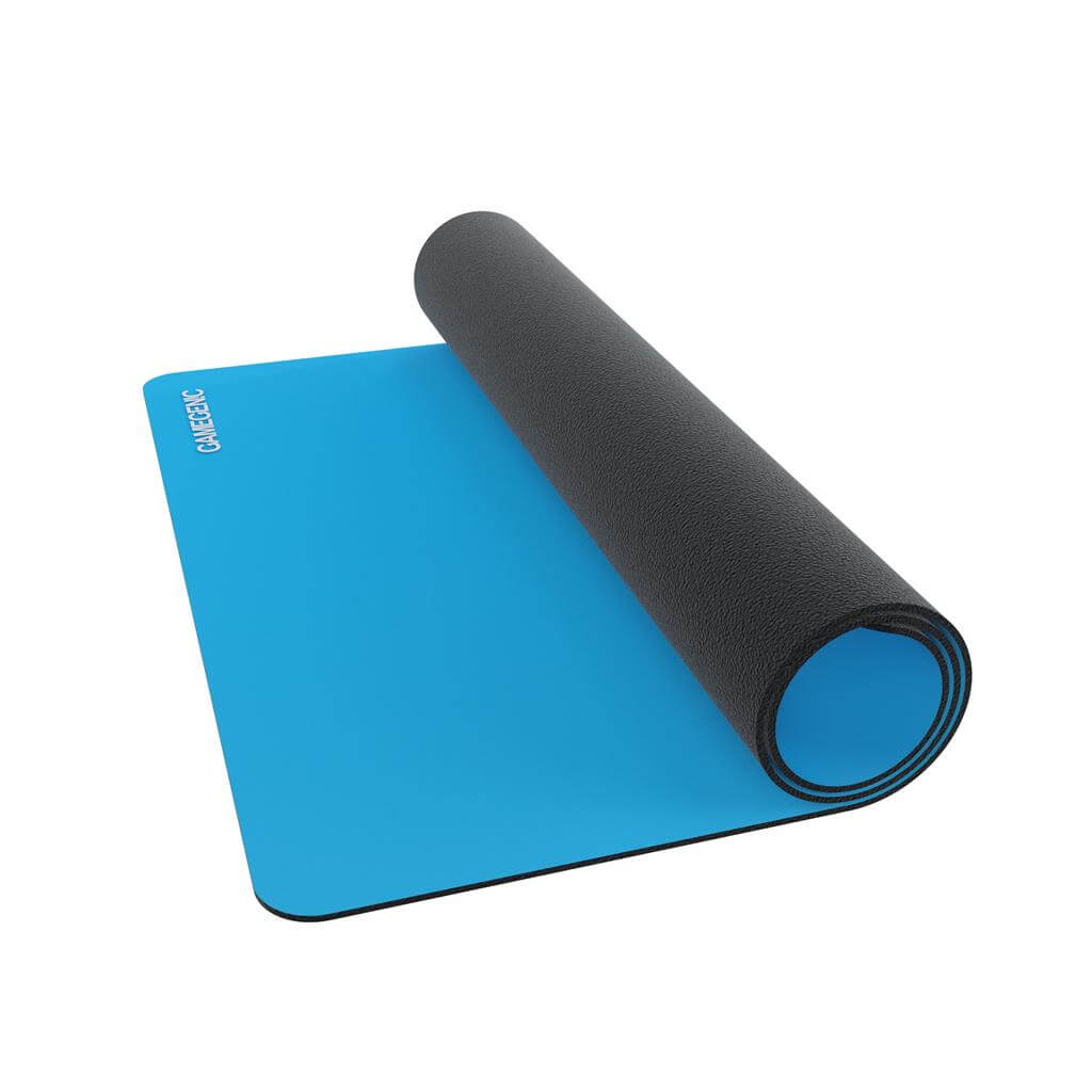 Accessoires Blauwe premium speelmat van 2 mm dikte met een anti-slip achterzijde.