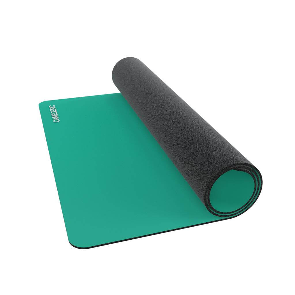 Accessoires Benzinekleurige premium speelmat van 2 mm dikte met een anti-slip achterzijde.