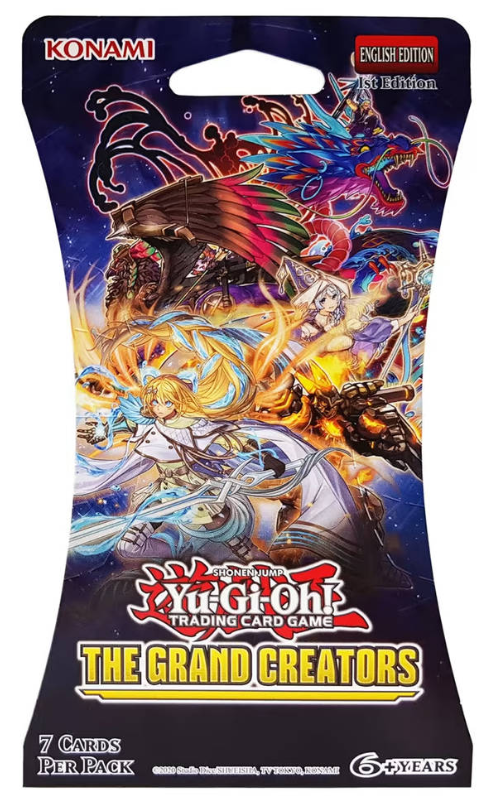 YGO The Grand Creators Sleeved Booster Pack