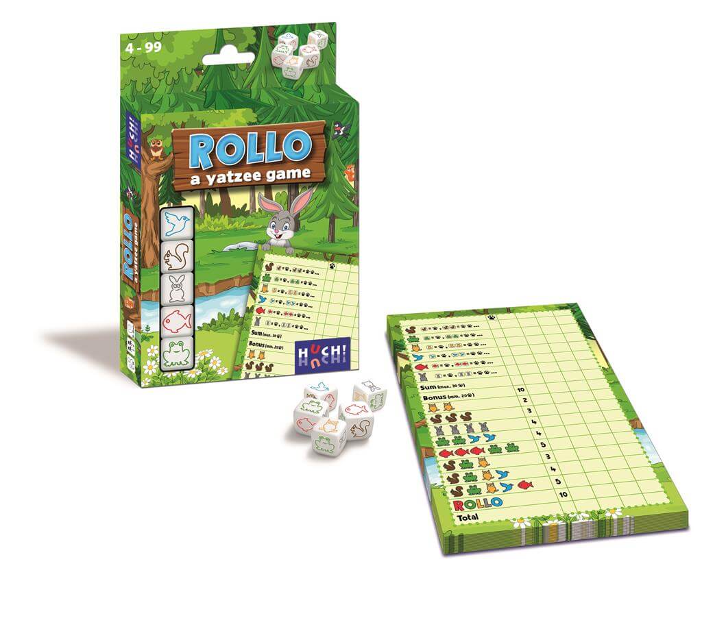 Wil jij een Spellen Rollo: A Yatzee Game - Dieren NL/FR kopen? Wij hebben een groot assortiment aan Spellen producten! Betaal gelijk of achteraf.