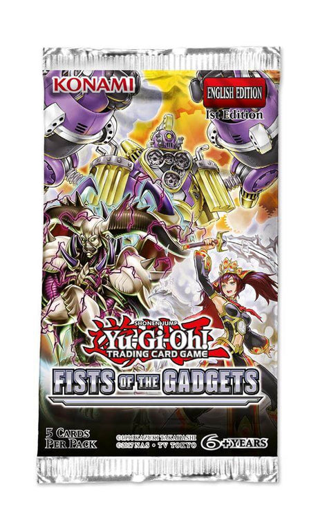 Wil jij een Yu-Gi-Oh Fist of the Gadgets Booster Pack kopen? Wij hebben een groot assortiment aan Yu-Gi-Oh producten! Betaal gelijk of achteraf.
