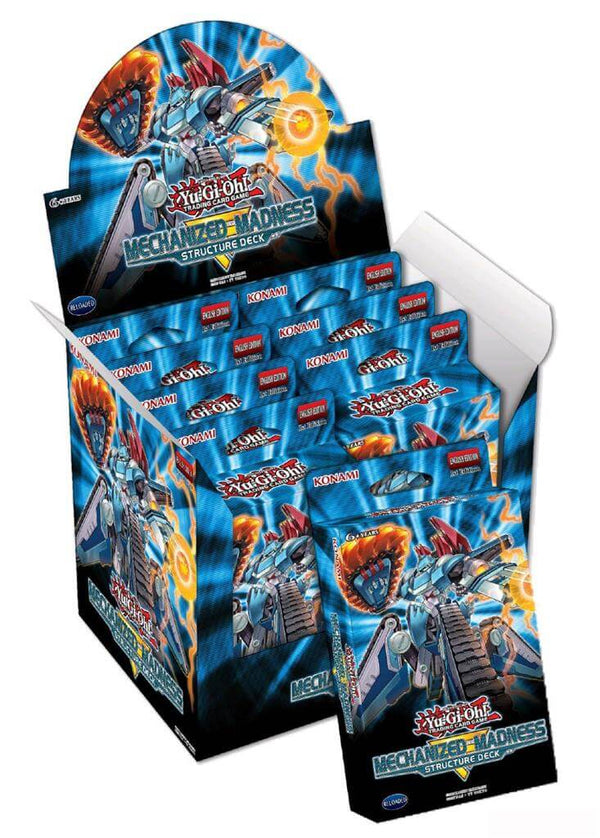 Wil jij een Yu-Gi-Oh Mechanized Madness Theme Deck kopen? Wij hebben een groot assortiment aan Yu-Gi-Oh producten! Betaal gelijk of achteraf.