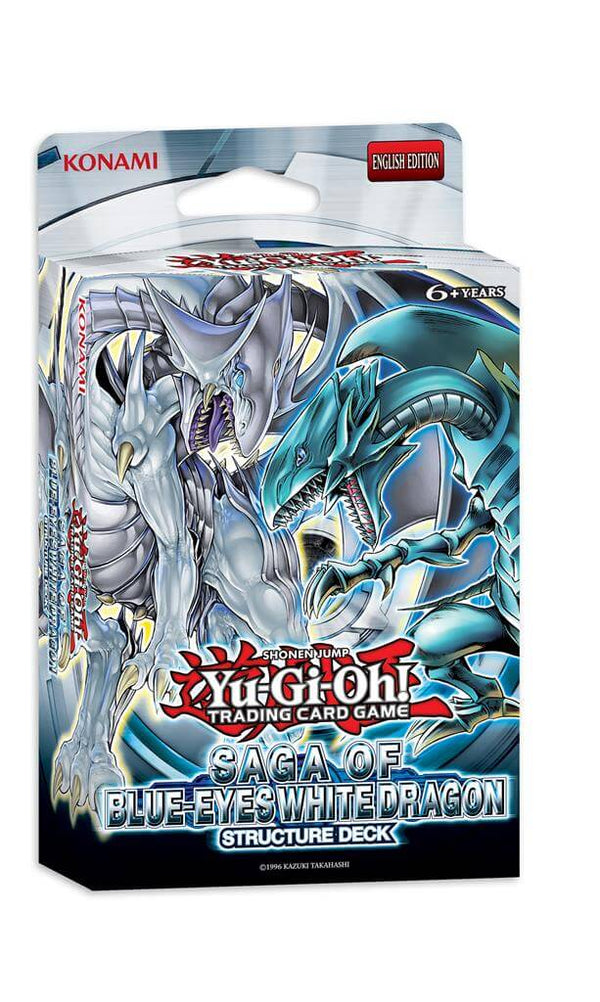 Wil jij een Yu-Gi-Oh Saga of Blue Eyes White Dragon Unlimited Theme Deck kopen? Wij hebben een groot assortiment aan Yu-Gi-Oh producten! Betaal gelijk of achteraf.