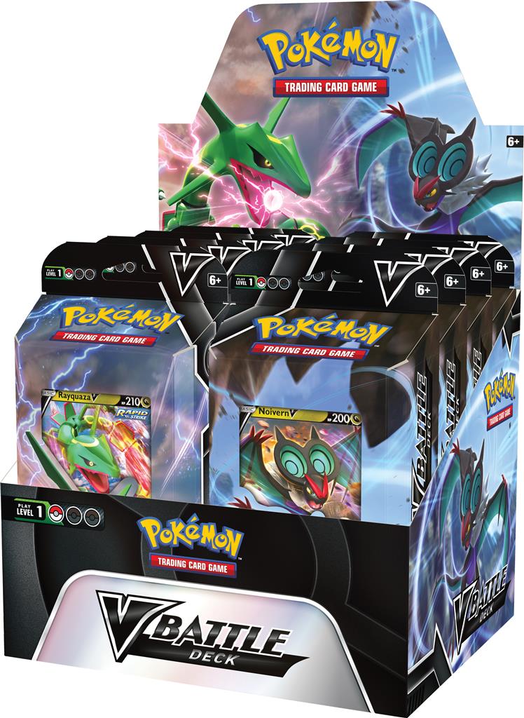 Wil jij een Pokémon V Battle Decks Rayquaza V / Noivern V kopen? Wij hebben een groot assortiment aan Pokémon producten! Betaal gelijk of achteraf.
