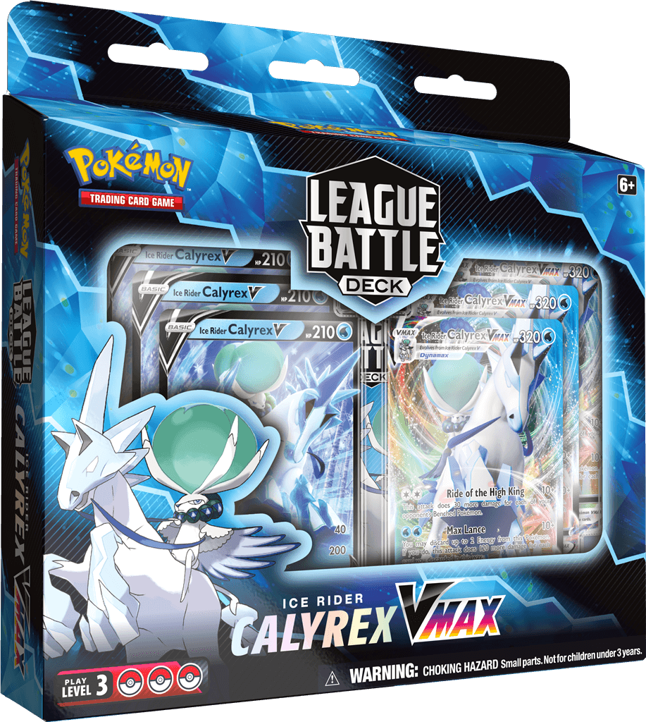 Wil jij een Pokémon Calyrex VMAX League Battle Deck kopen? Wij hebben een groot assortiment aan Pokémon producten! Betaal gelijk of achteraf.
