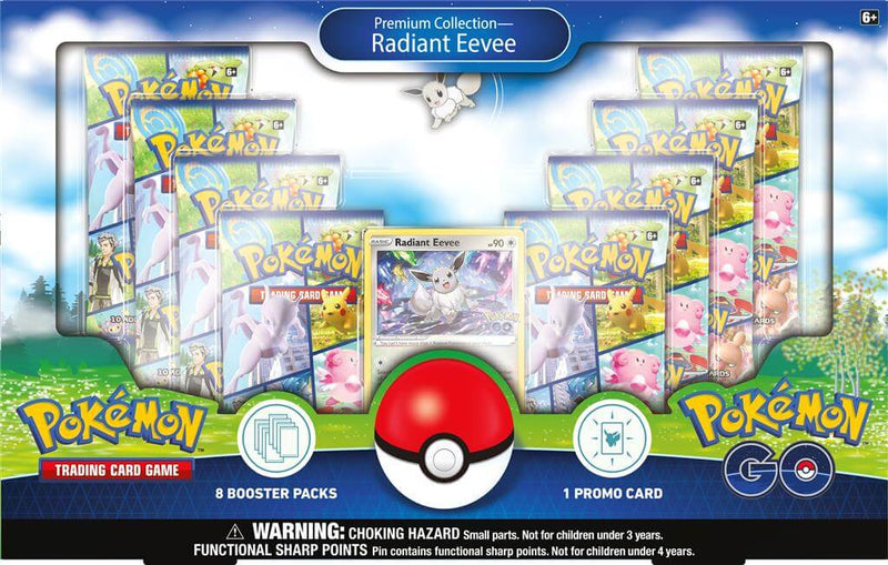 Wil jij een Pokémon Pokemon Go Radiant Eevee Collection kopen? Wij hebben een groot assortiment aan Pokémon producten! Betaal gelijk of achteraf.