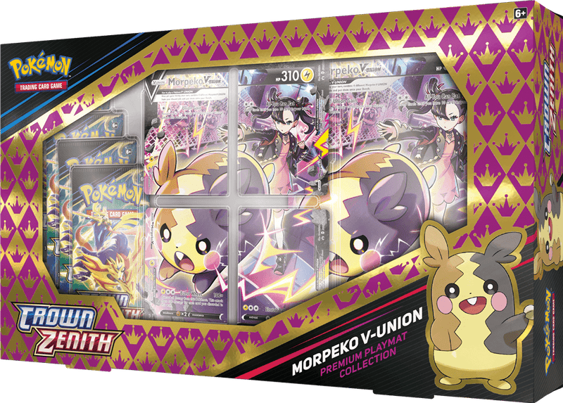Wil jij een Pokémon Pokémon Crown Zenith Morpeko V Union Box kopen? Wij hebben een groot assortiment aan Pokémon producten! Betaal gelijk of achteraf.