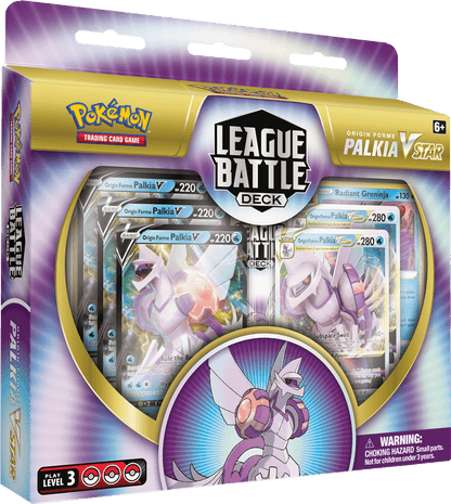 Pokémon Boundless Strength from the Wilds of Space-Time!Open a Star Portal to gather power and unleash a Subspace Swell with Origin Forme Palkia VSTAR! This Pokémon VSTAR is yours in this powerful, League-ready deck for skilled Pokémon TCG players. With p