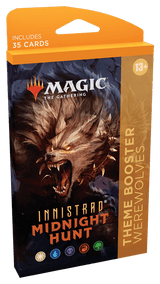 Wil jij een Magic! Innistrad Midnight Hunt Theme Booster Pack kopen? Wij hebben een groot assortiment aan Magic! producten! Betaal gelijk of achteraf.