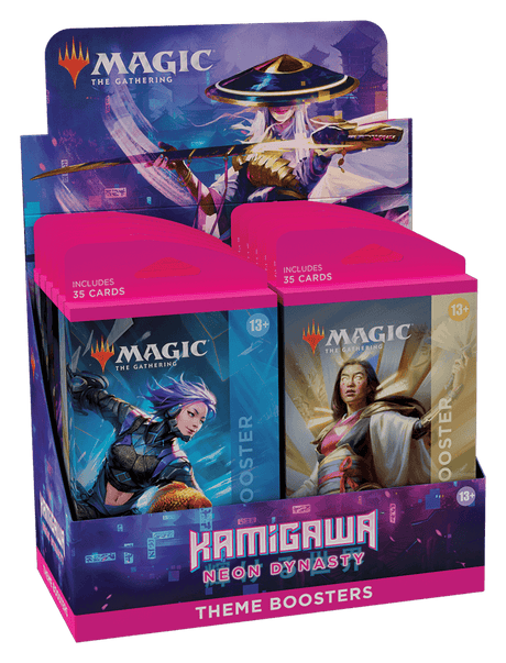 Wil jij een Magic! Kamigawa Neon Dynasty Theme Booster Pack kopen? Wij hebben een groot assortiment aan Magic! producten! Betaal gelijk of achteraf.