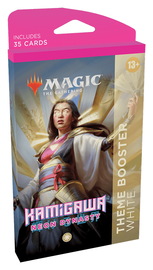 Wil jij een Magic! Kamigawa Neon Dynasty Theme Booster Pack kopen? Wij hebben een groot assortiment aan Magic! producten! Betaal gelijk of achteraf.