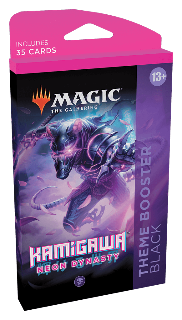 Wil jij een Magic! Kamigawa Neon Dynasty Theme Booster Pack kopen? Wij hebben een groot assortiment aan Magic! producten! Betaal gelijk of achteraf.